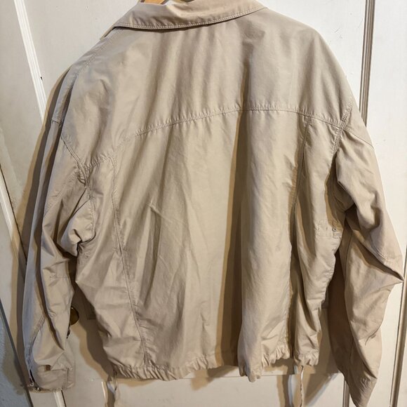 Men's Columbia Khaki/Tan Jacket Size XL Sportswear Utility Full Zip - Picture 3 of 4